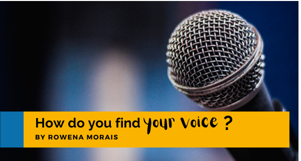 How do you find your voice?