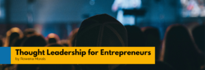 DC Thought Leadership for Entrepreneurs