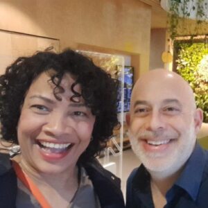 Rowena Morais with Ant Cohen